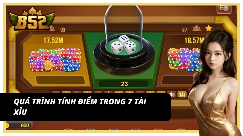 Hướng dẫn tính điểm trong 7 tài xỉu