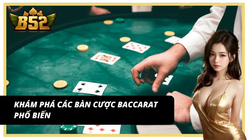 Đa dạng bàn cược Baccarat Big win được ưa chuộng 