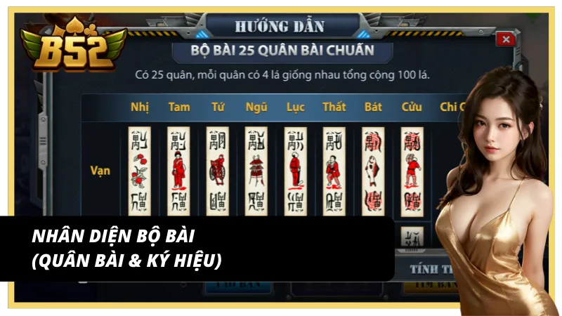 Cách nhận diện bộ bài trong Chắn tại B52 Club