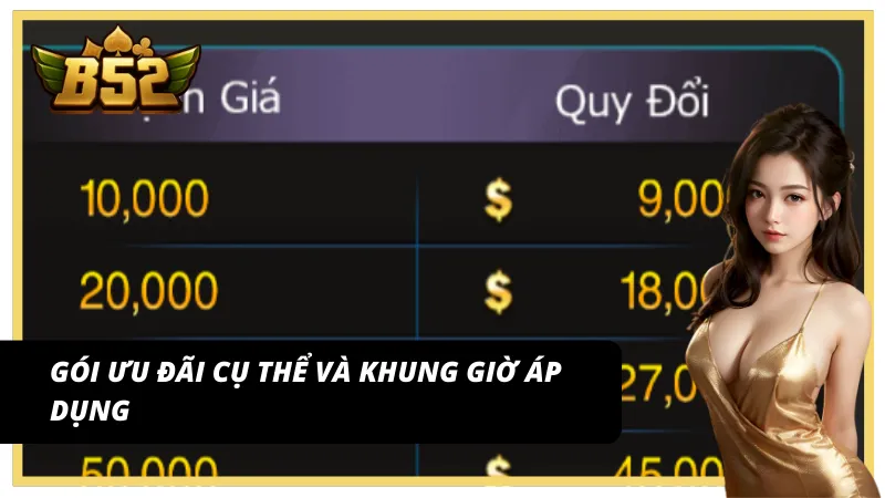 Khuyến mãi đăng ký tân thủ B52club - Quà tặng siêu giá trị 