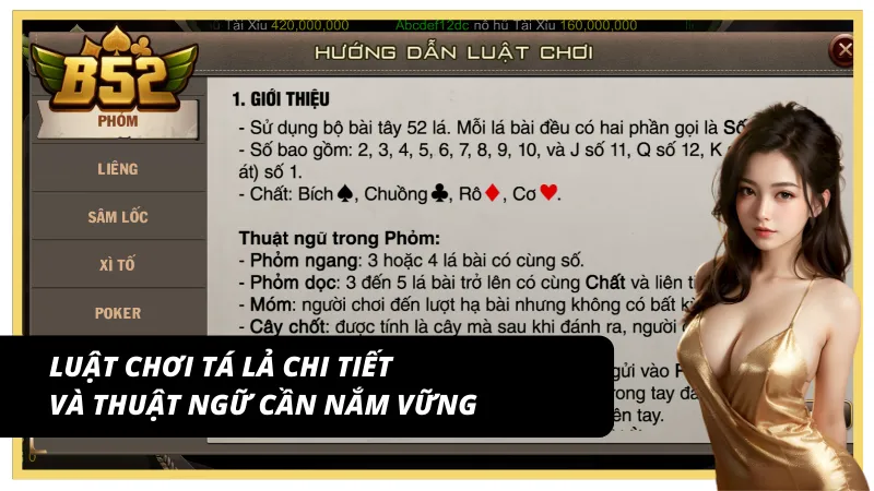 Luật chơi Phỏm chi tiết và Thuật ngữ cần phải nắm vững