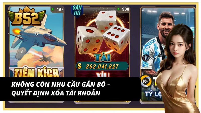 Quyết định xóa tài khoản cá nhân khi không còn nhu cầu sử dụng