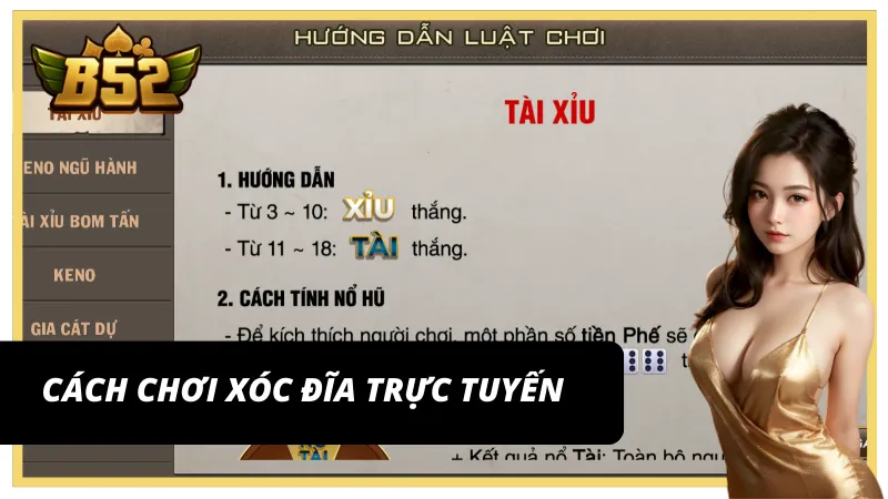 Cách chơi Xóc đĩa Jackpot